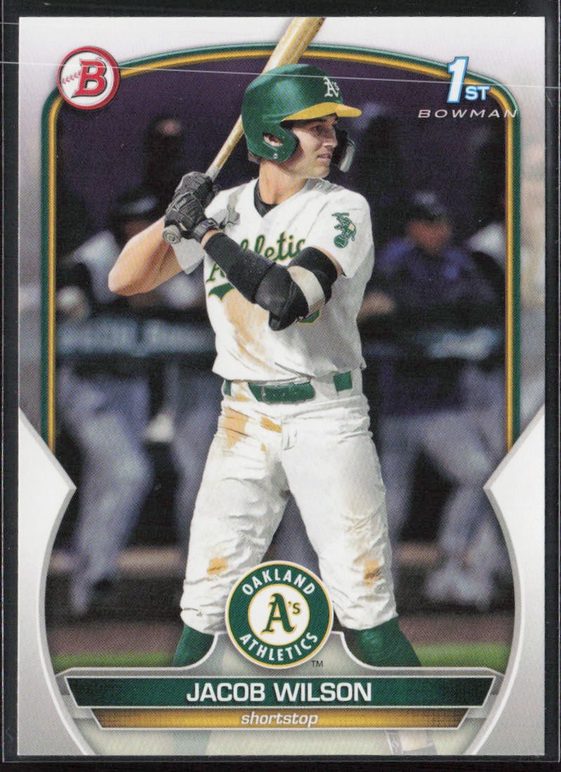 2023 Bowman Draft #BD-121 Jacob Wilson