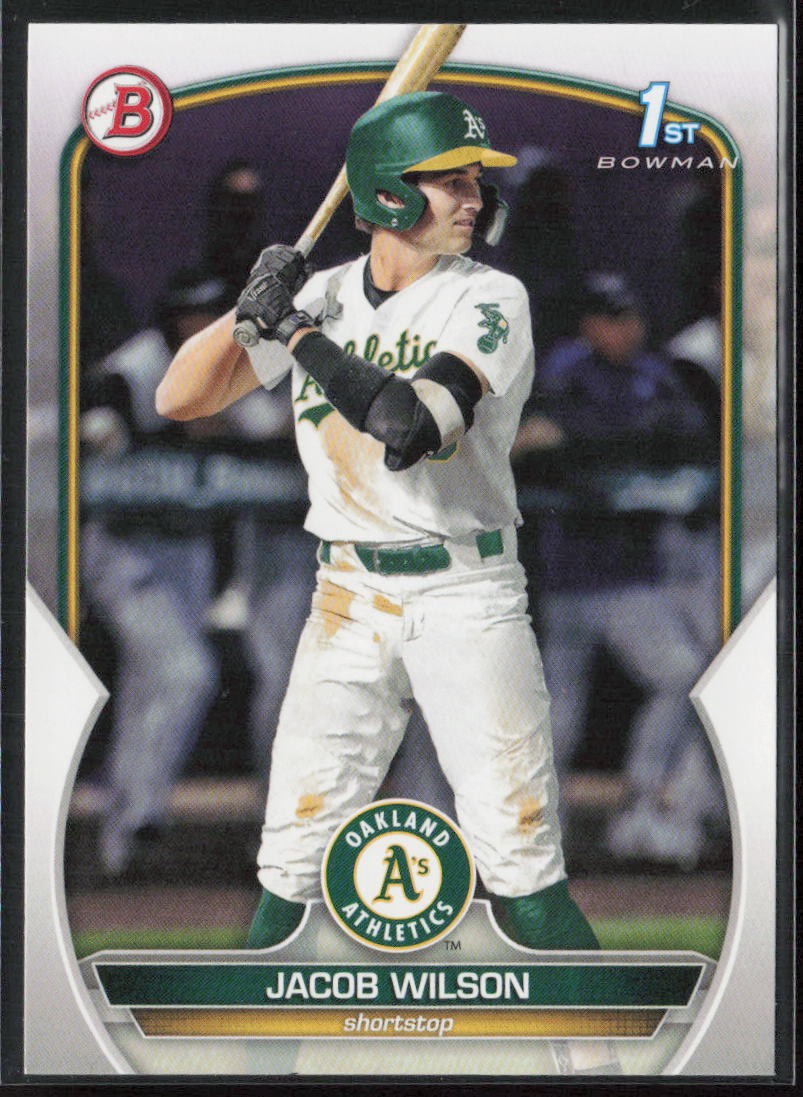 2023 Bowman Draft #BD-121 Jacob Wilson