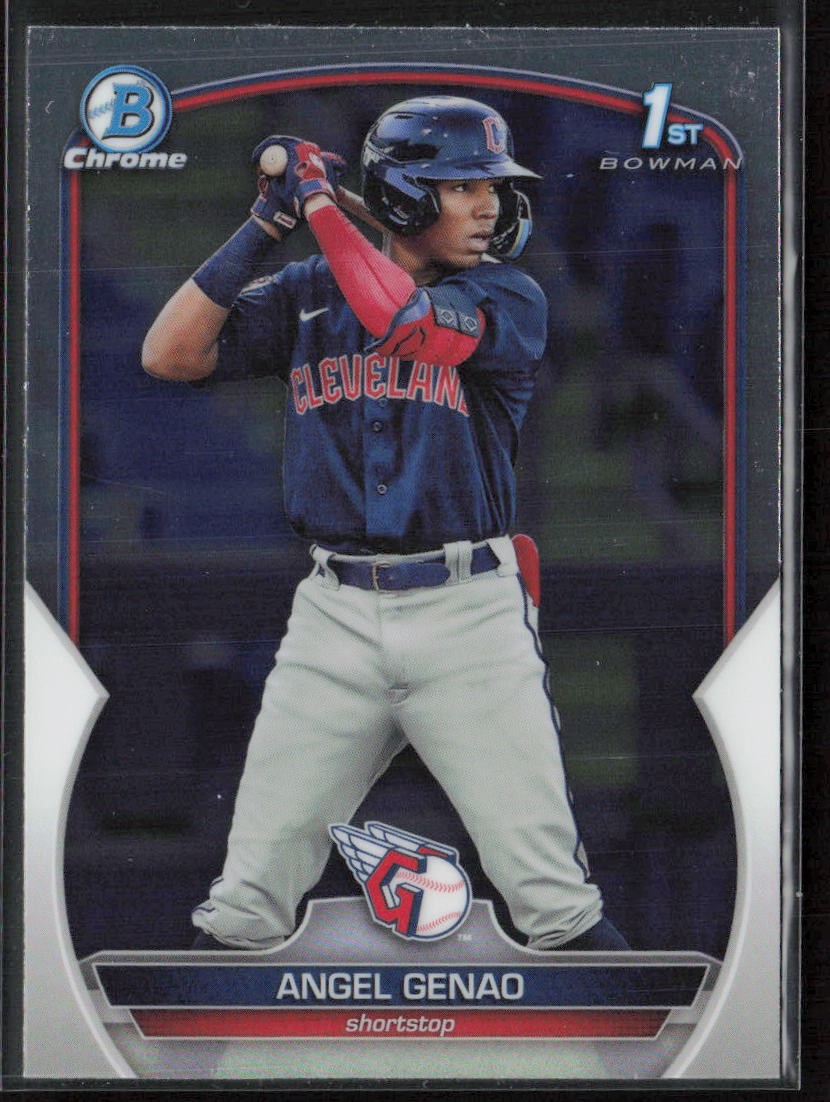 2023 Bowman Chrome #BCP-140 Angel Genao