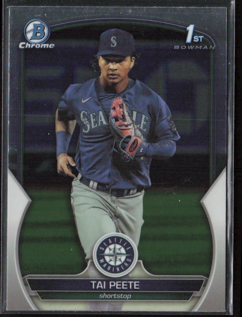 2023 Bowman Chrome #BDC-28 Tai Peete
