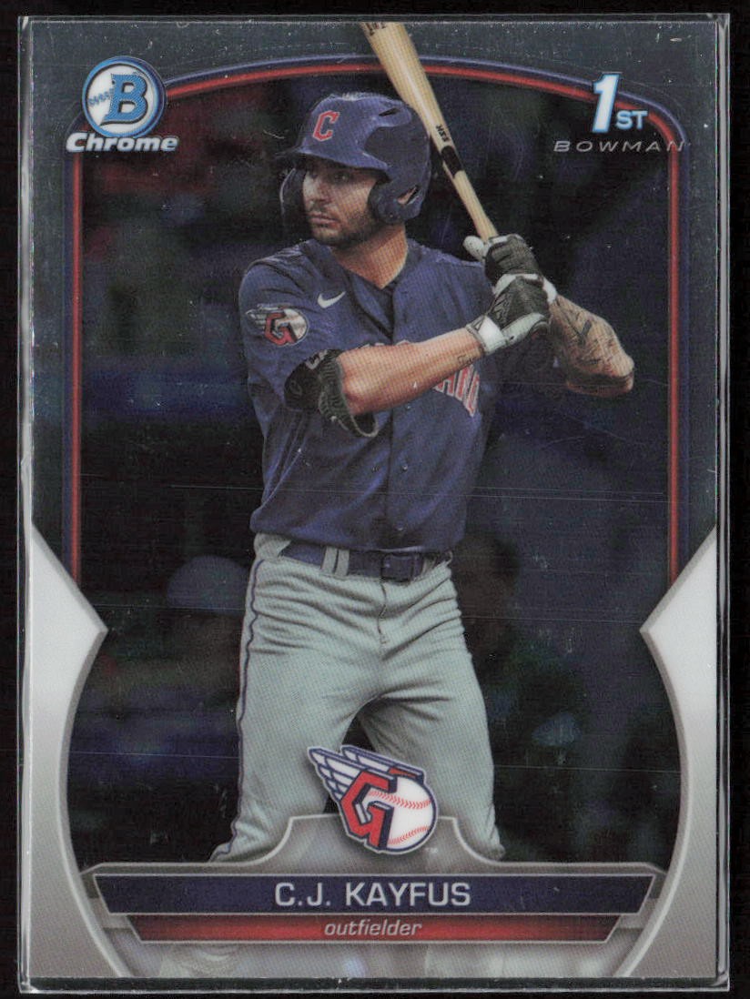 2023 Bowman Chrome #BDC-101 C.J. Kayfus