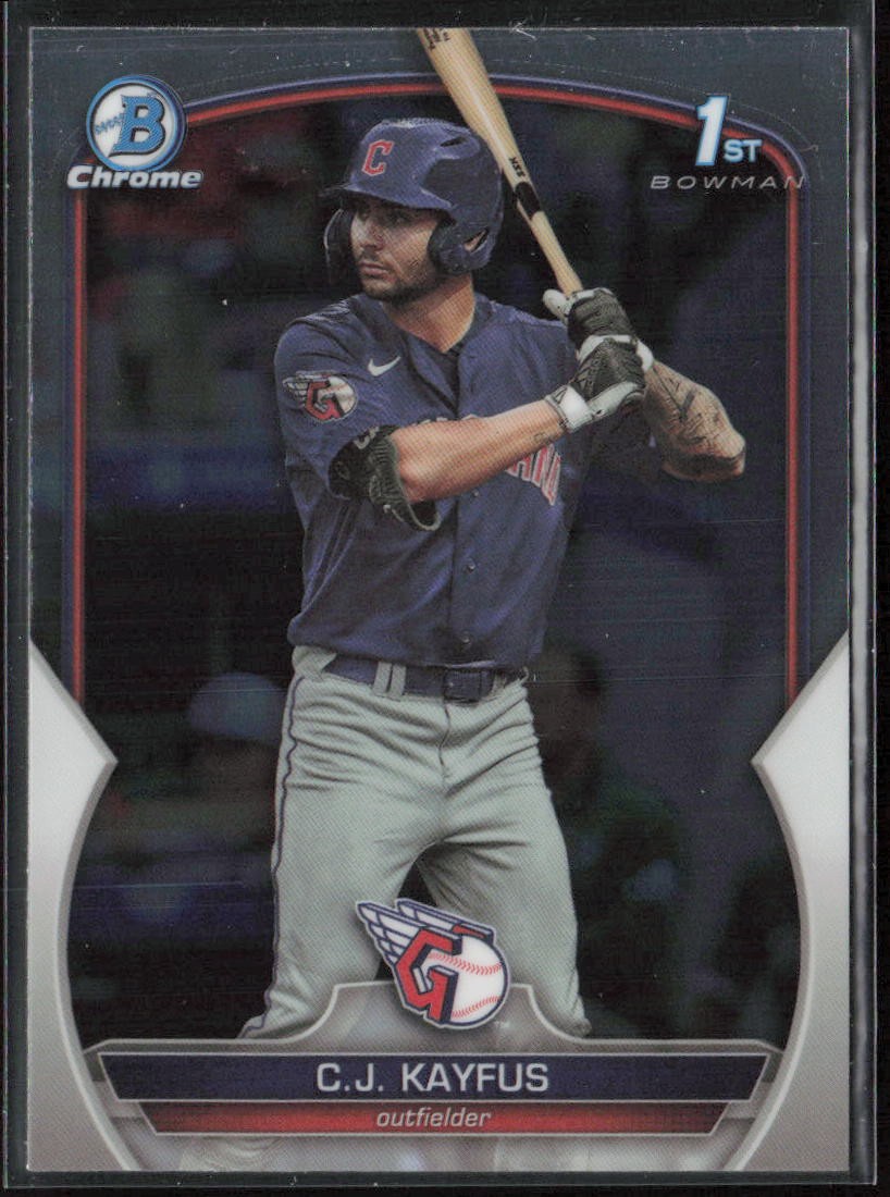 2023 Bowman Chrome #BDC-101 C.J. Kayfus