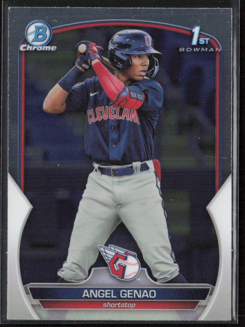 2023 Bowman Chrome #BCP-140 Angel Genao