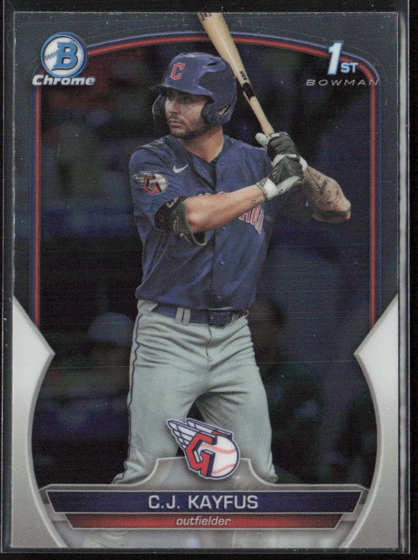 2023 Bowman Chrome #BDC-101 C.J. Kayfus