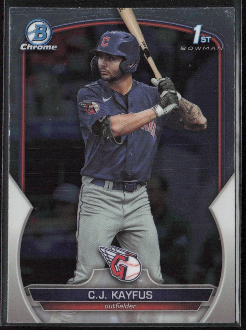 2023 Bowman Chrome #BDC-101 C.J. Kayfus