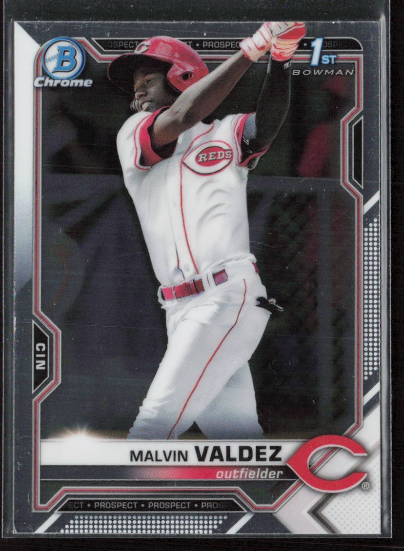 2021 Bowman Chrome #BCP-184 Malvin Valdez