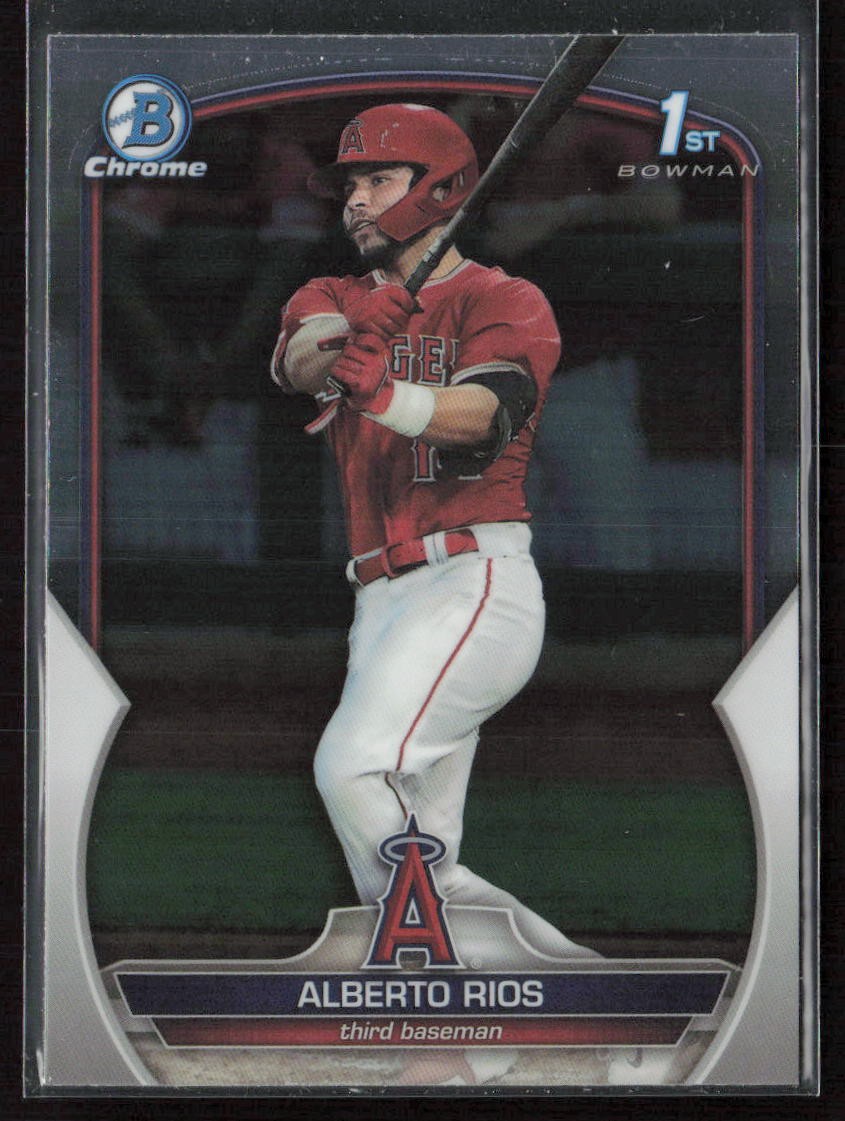 2023 Bowman Chrome #BDC-168 Alberto Rios