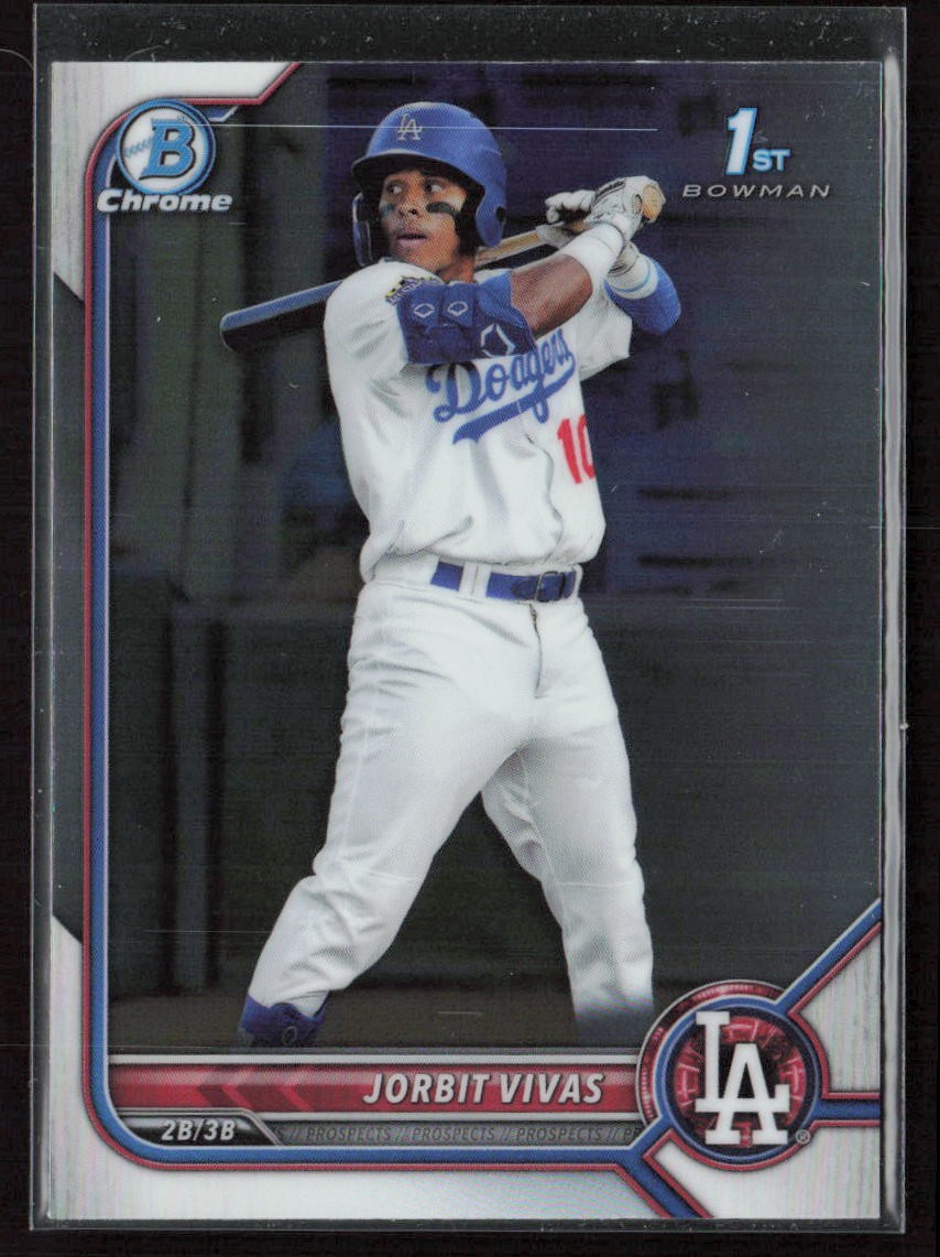 2022 Bowman Chrome #BCP-24 Jorbit Vivas