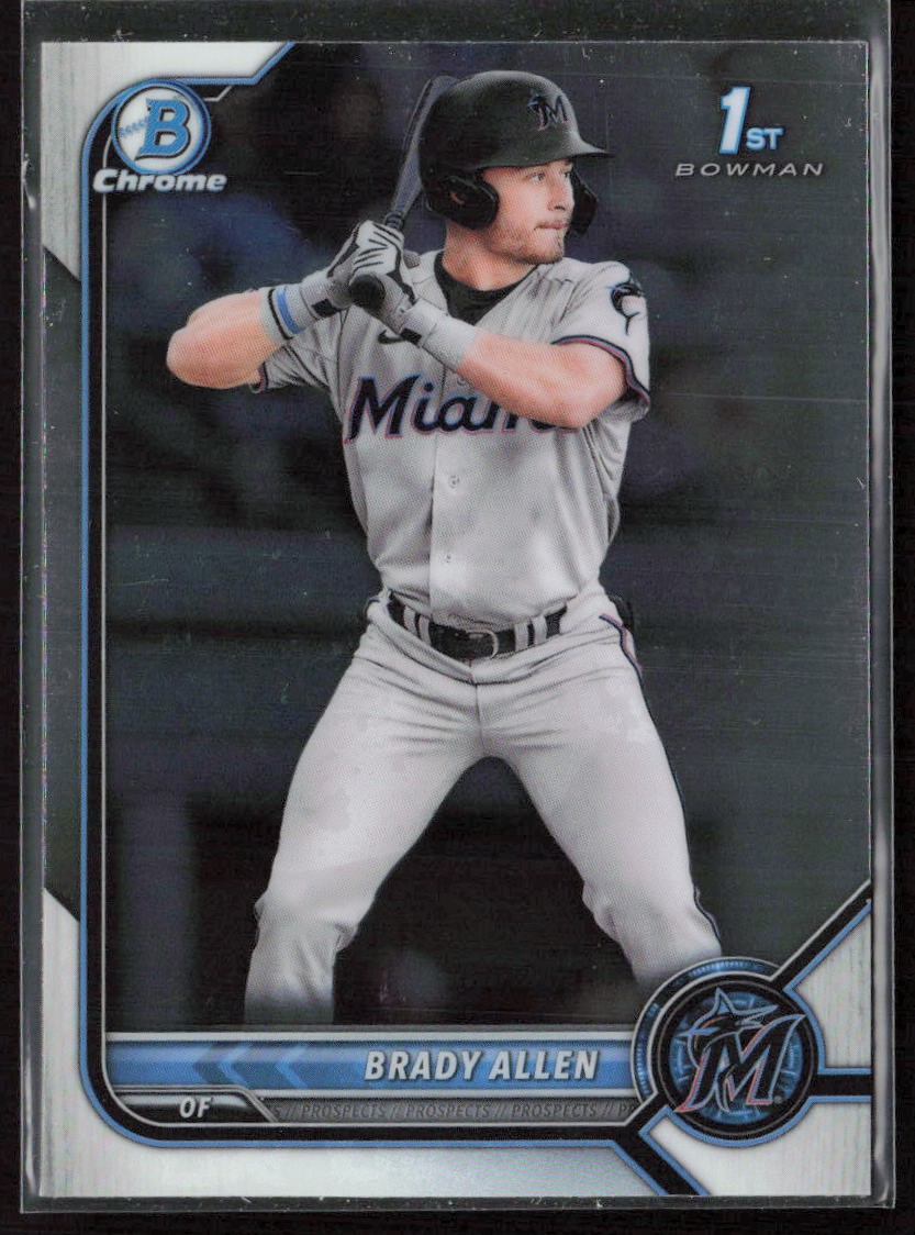 2022 Bowman Chrome #BCP-36 Brady Allen