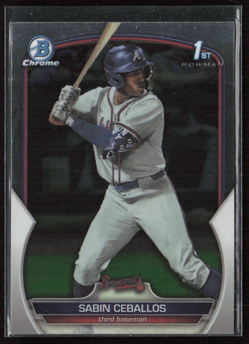 2023 Bowman Chrome #BDC-110 Sabin Ceballos