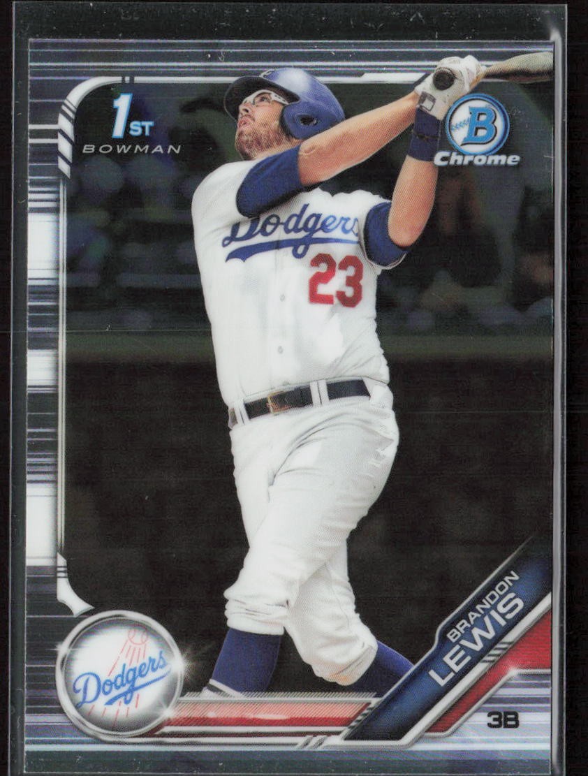 2019 Bowman Chrome #BDC-40 Brandon Lewis