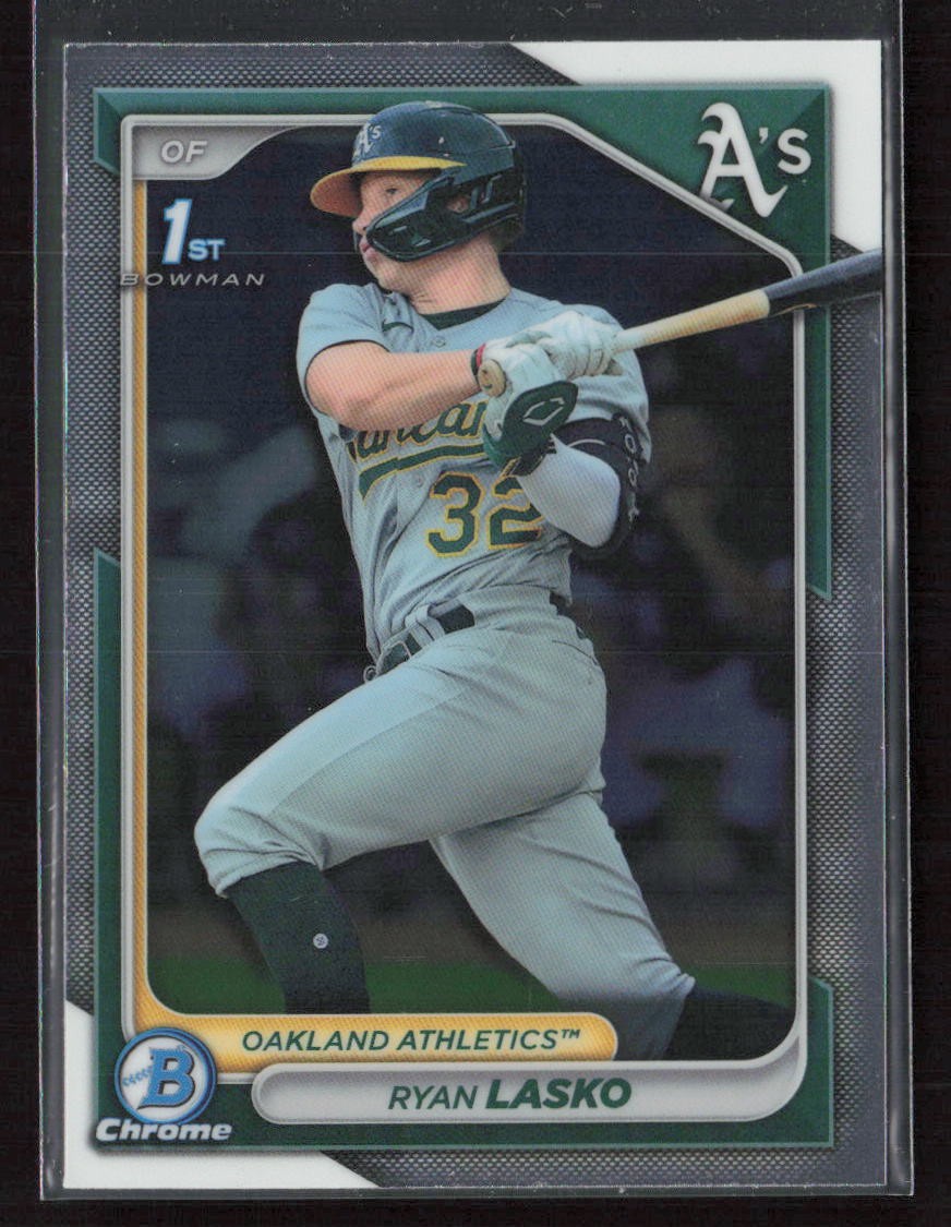 2024 Bowman Chrome #BCP-105 Ryan Lasko