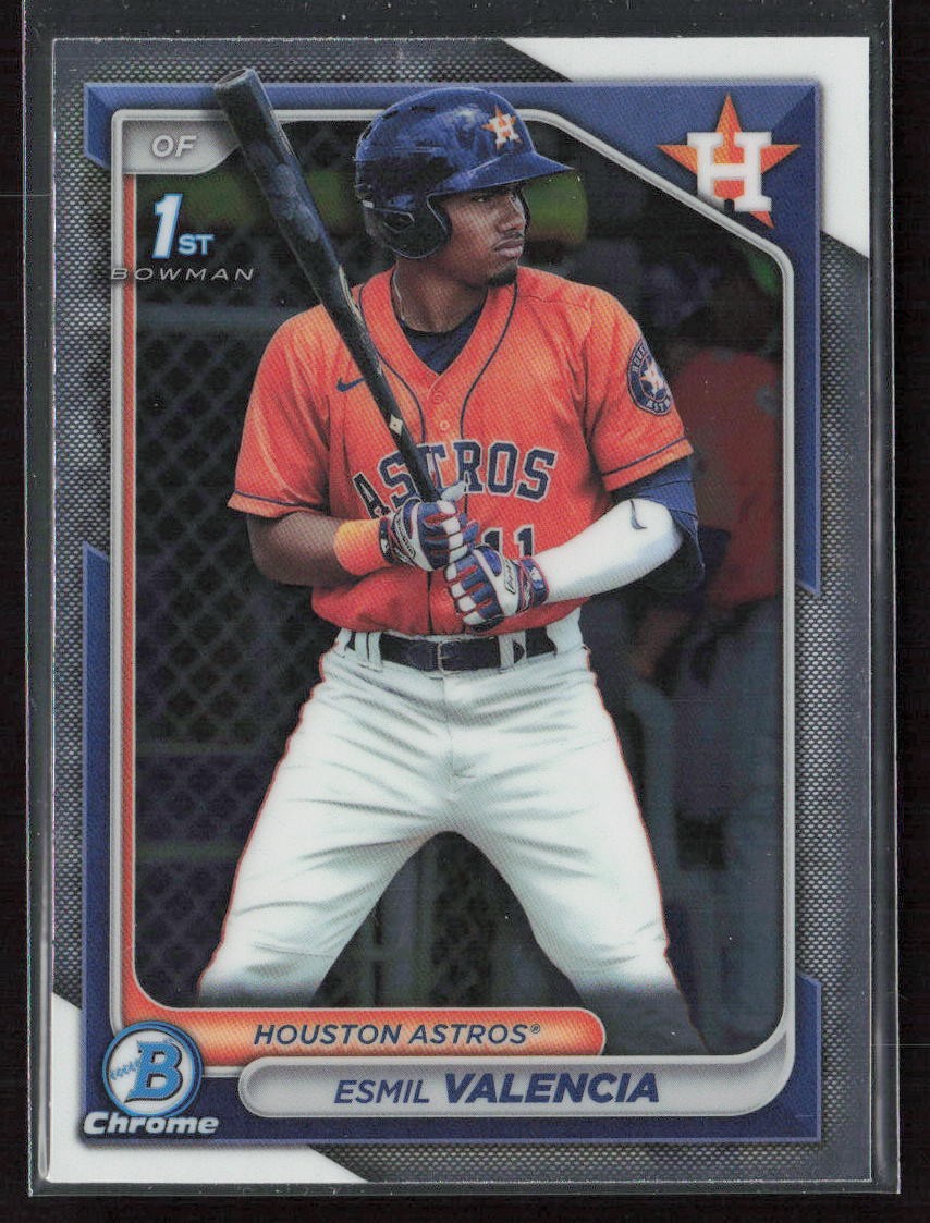 2024 Bowman Chrome #BCP-75 Esmil Valencia