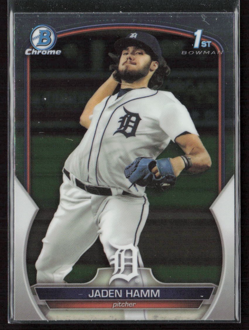 2023 Bowman Chrome #BDC-154 Jaden Hamm