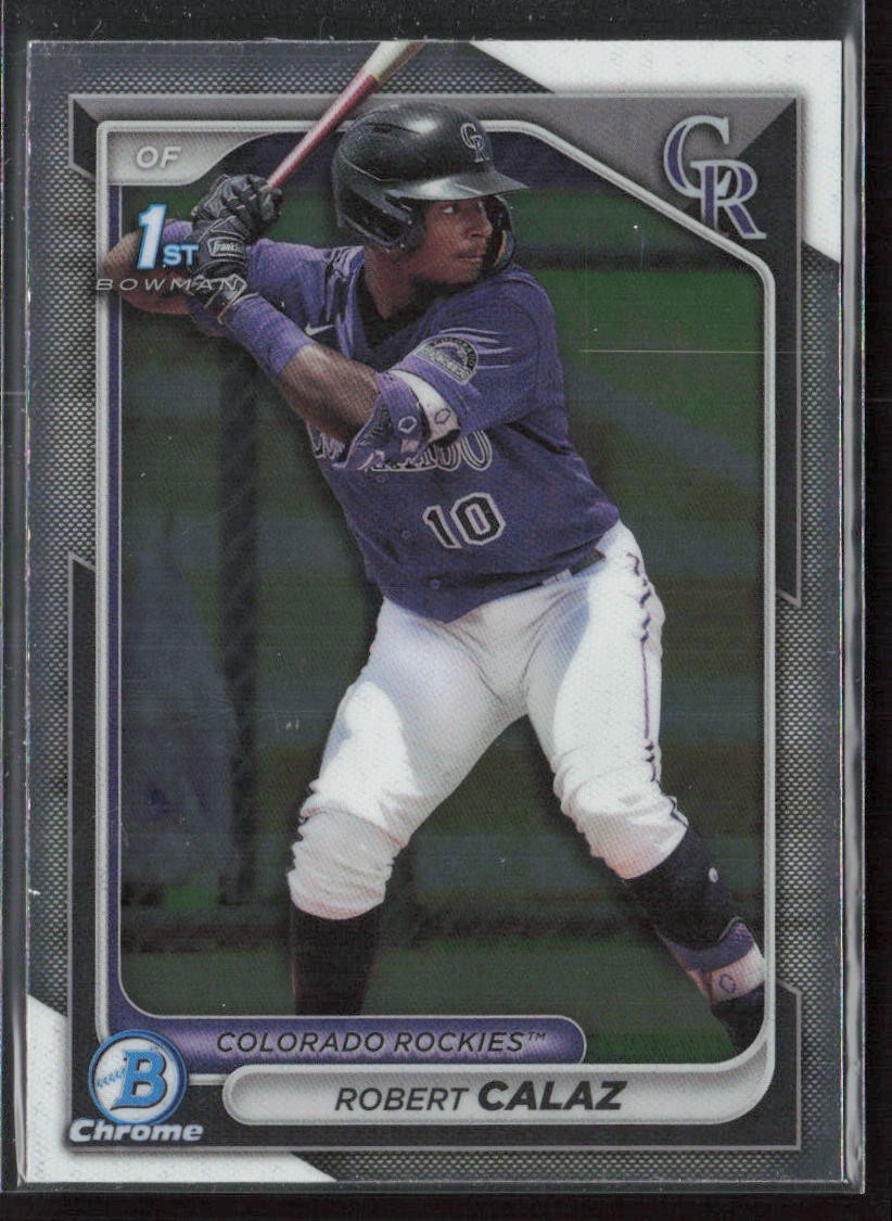 2024 Bowman Chrome #BCP-131 Robert Calaz