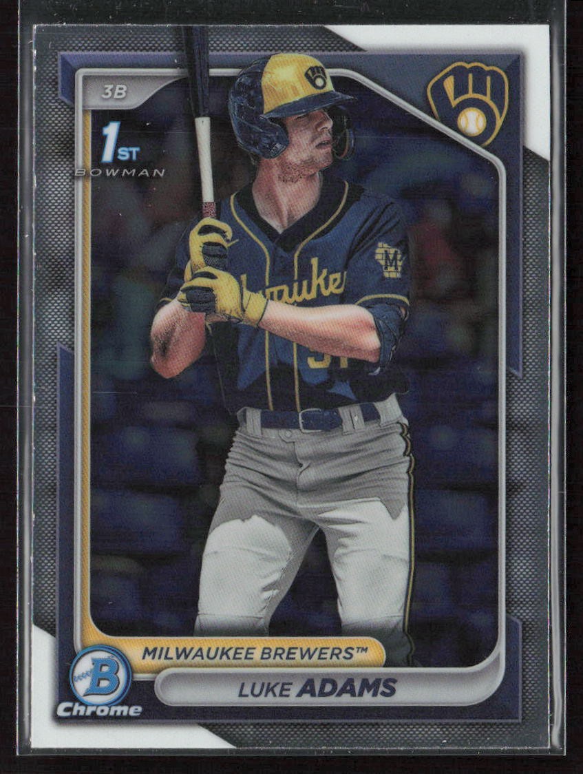 2024 Bowman Chrome #BCP-50 Luke Adams