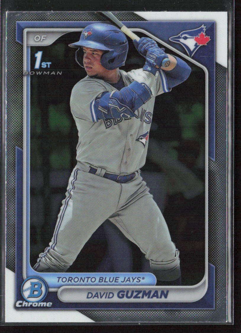2024 Bowman Chrome #BCP-114 David Guzman