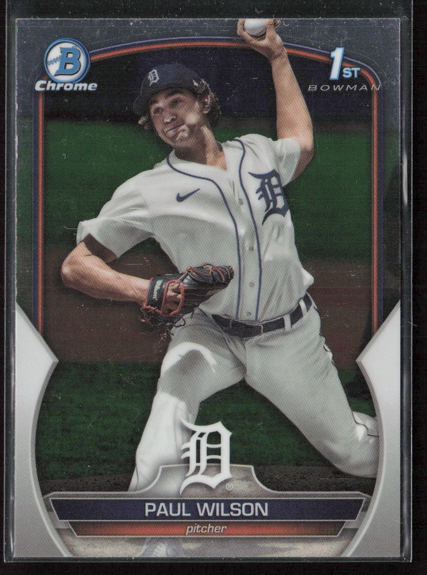 2023 Bowman Chrome #BDC-186 Paul Wilson