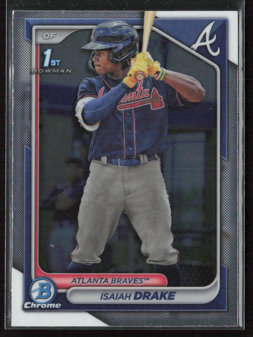 2024 Bowman Chrome #BCP-21 Isaiah Drake