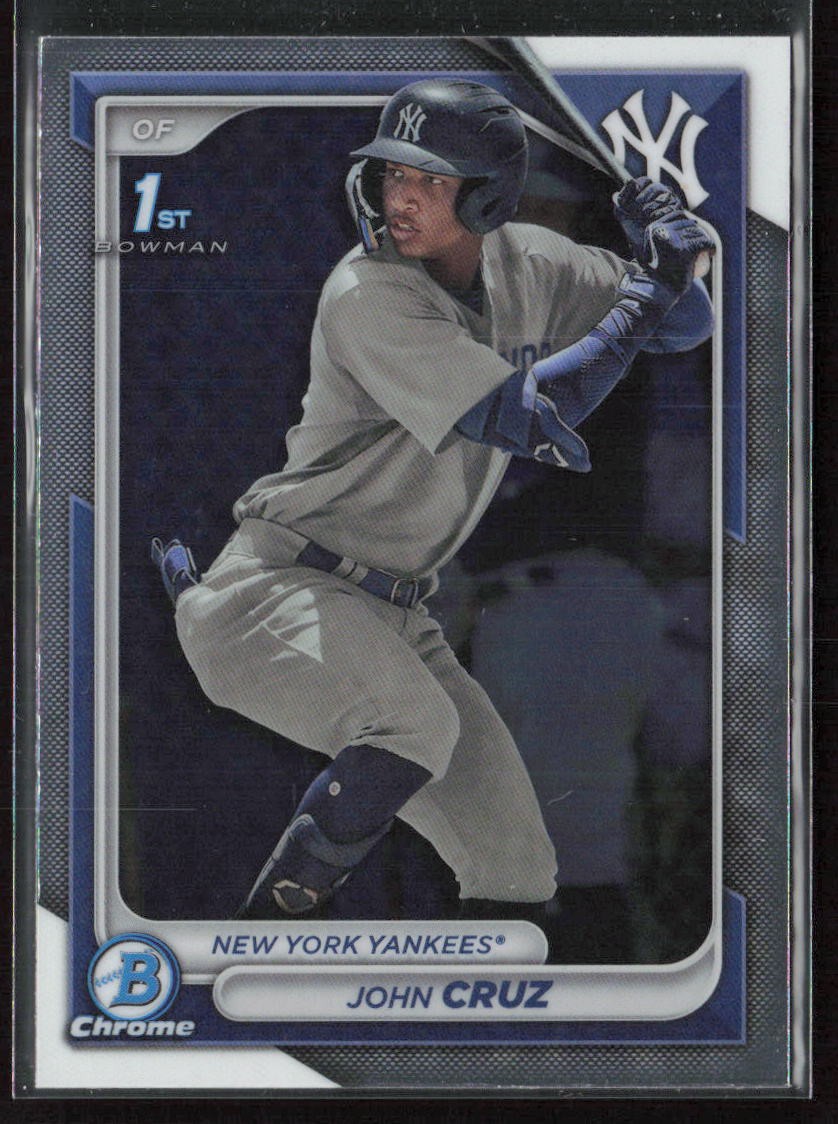2024 Bowman Chrome #BCP-77 John Cruz