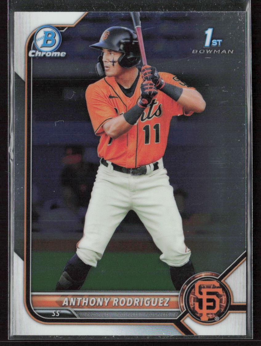 2022 Bowman Chrome #BCP-26 Anthony Rodriguez