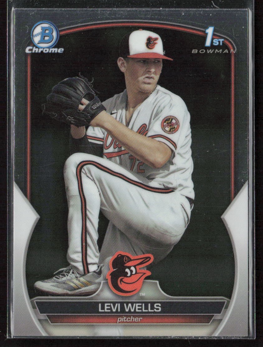 2023 Bowman Chrome #BDC-92 Levi Wells