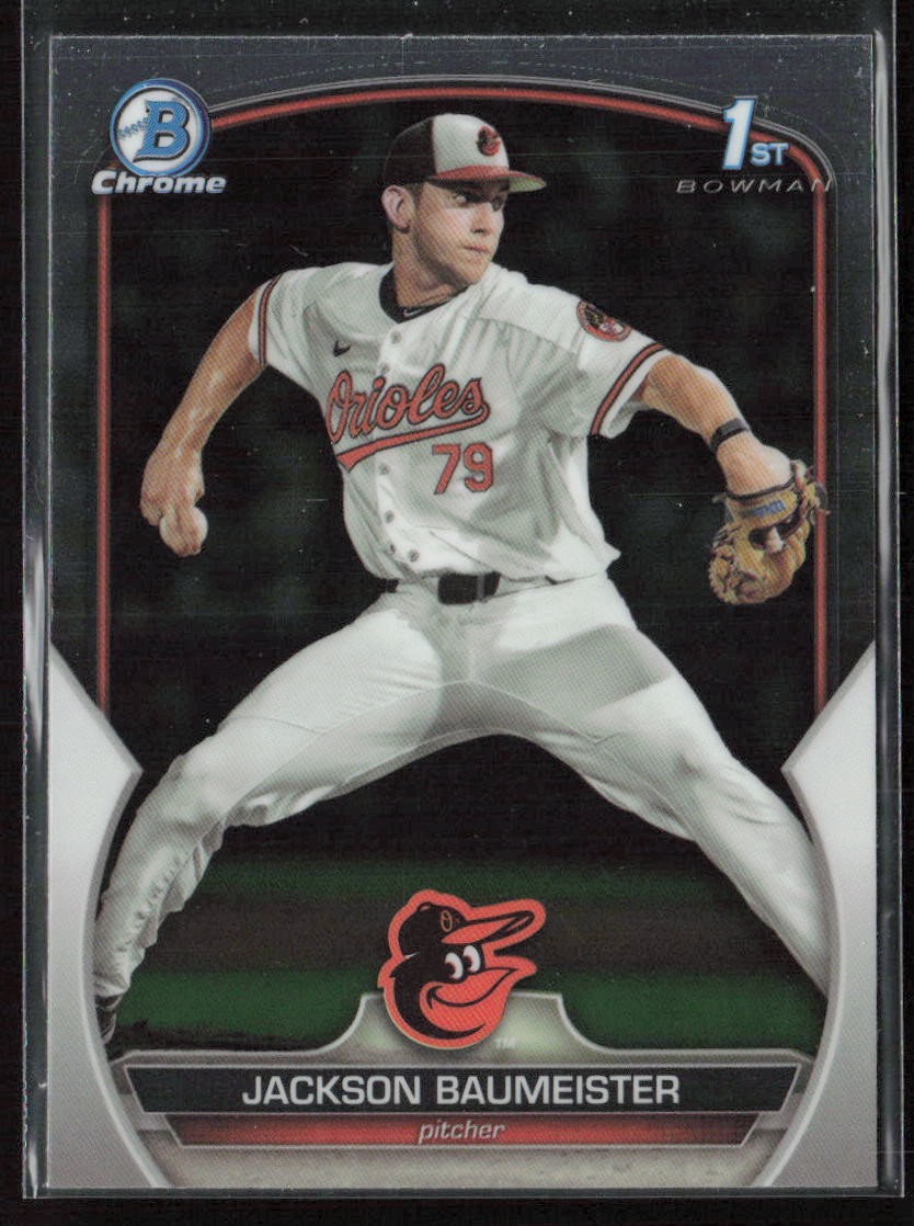 2023 Bowman Chrome #BDC-84 Jackson Baummeister