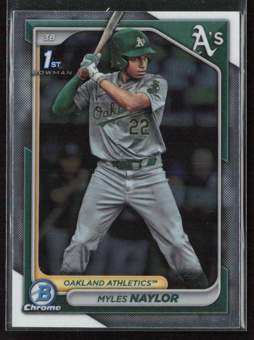 2024 Bowman Chrome #BCP-136 Myles Naylor