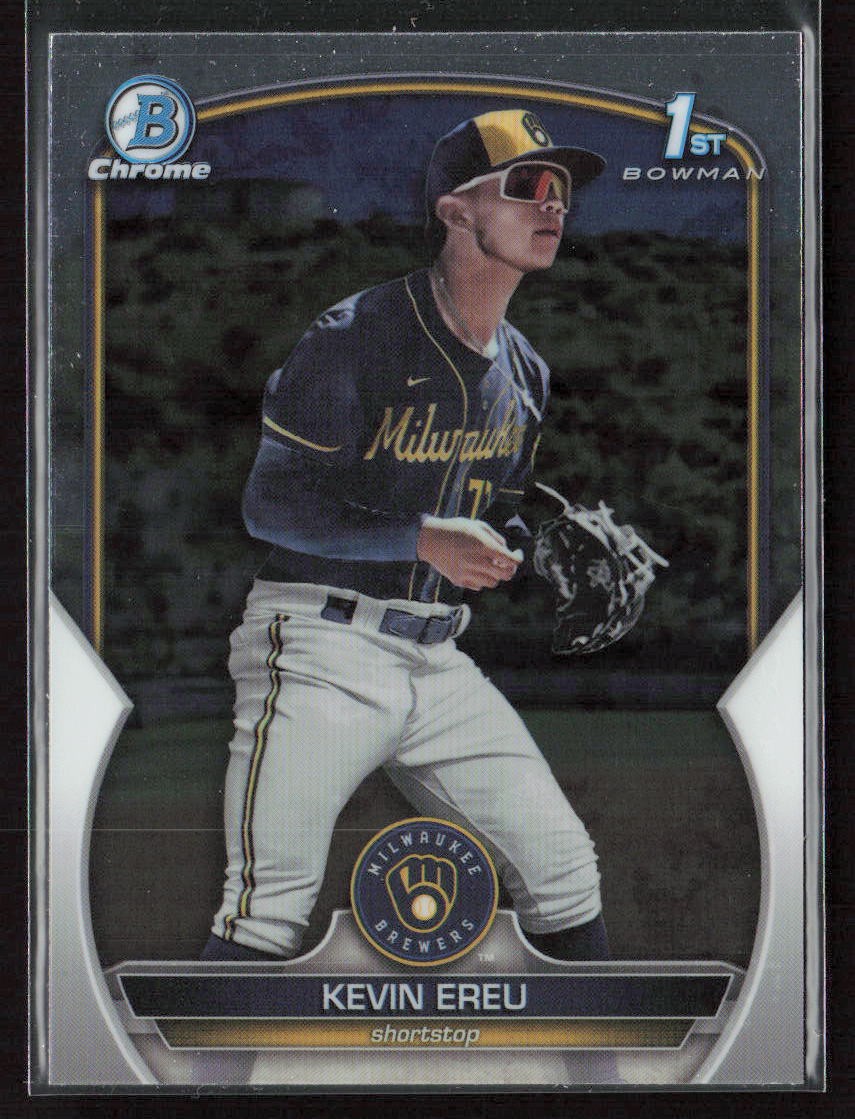 2023 Bowman Chrome #BCP-229 Kevin Ereu