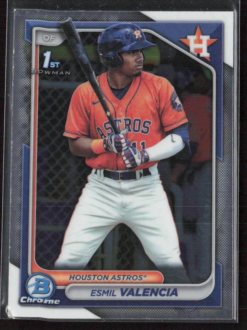 2024 Bowman Chrome #BCP-75 Esmil Valencia