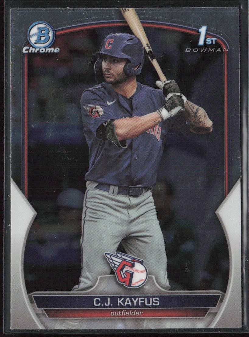 2023 Bowman Chrome #BDC-101 C.J. Kayfus