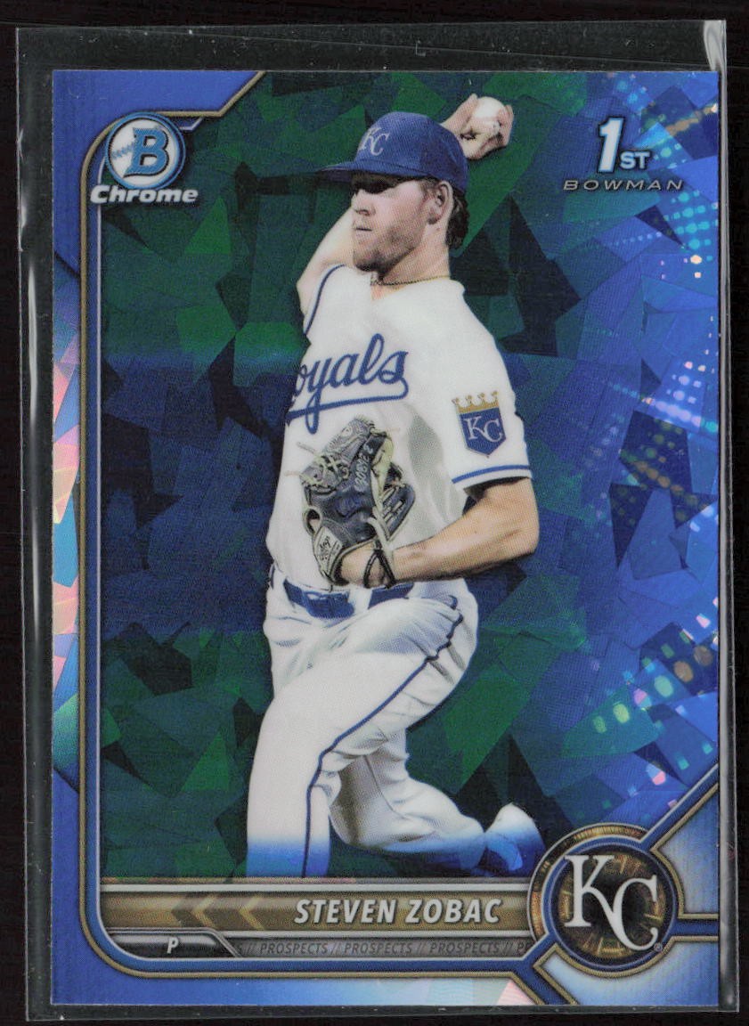 2022 Bowman Chrome Sapphire #BD-101 Steven Zobac