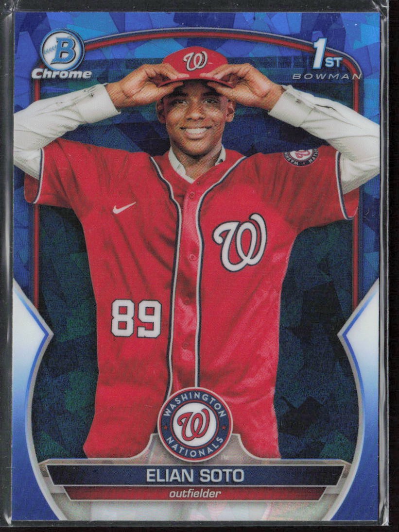 2023 Bowman Chrome Sapphire #BCP-177 Elian Soto