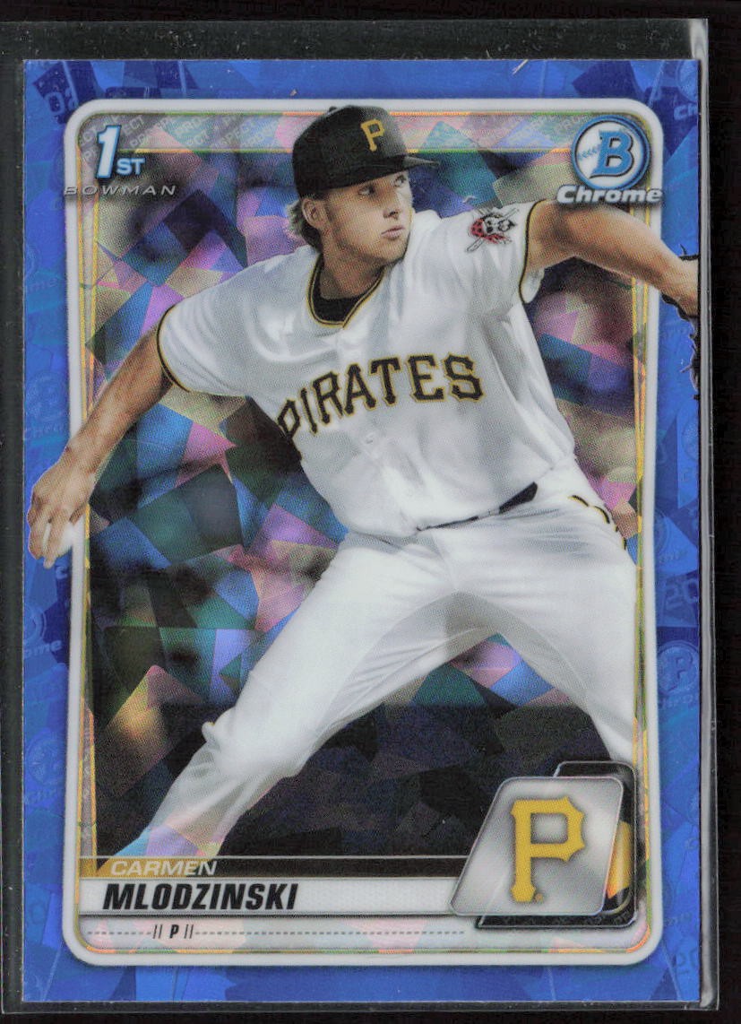 2020 Bowman Chrome Sapphire #BD-149 Carmen Mlodzinski