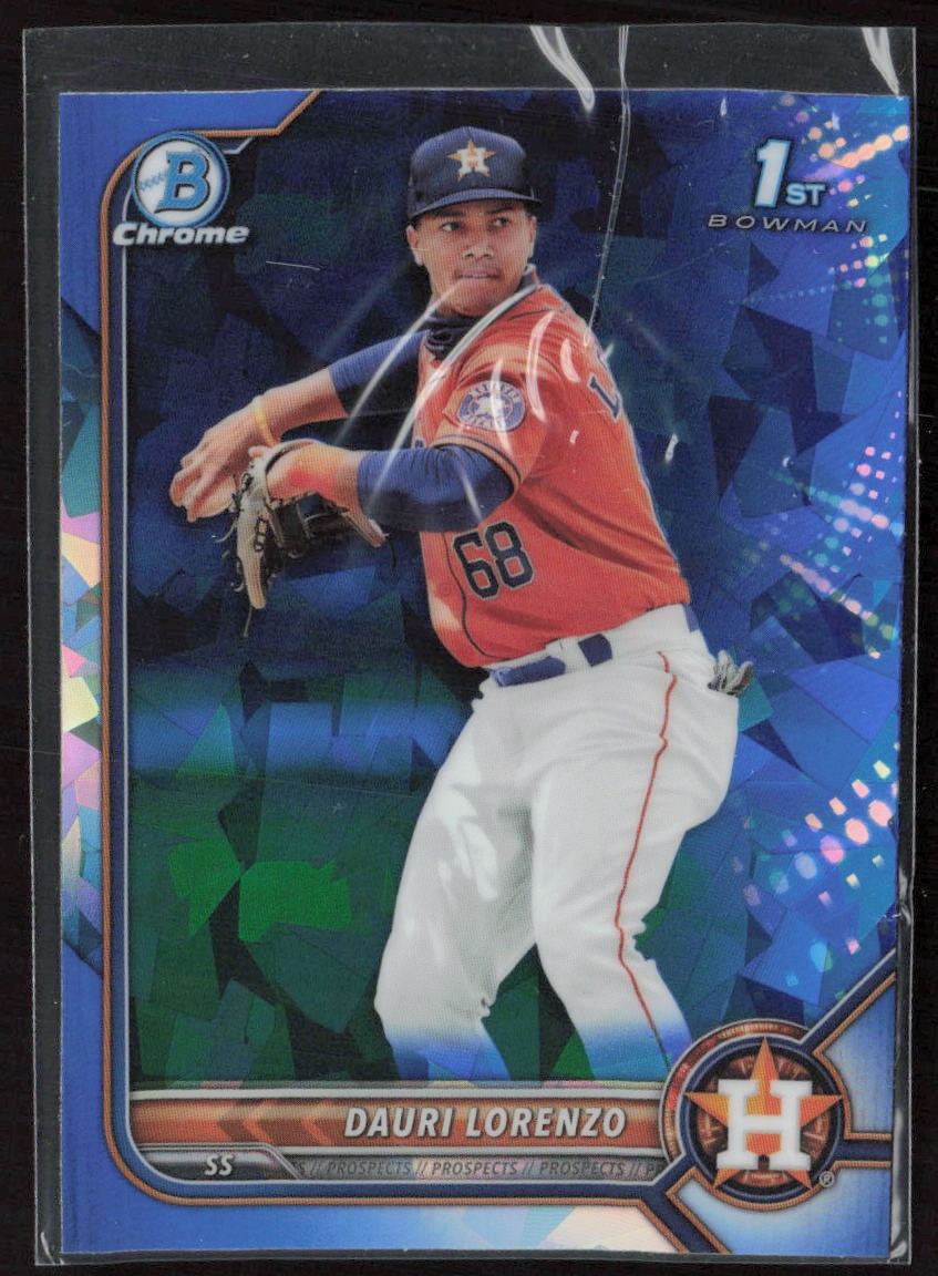 2022 Bowman Chrome Sapphire #BCP-217 Dauri Lorenzo