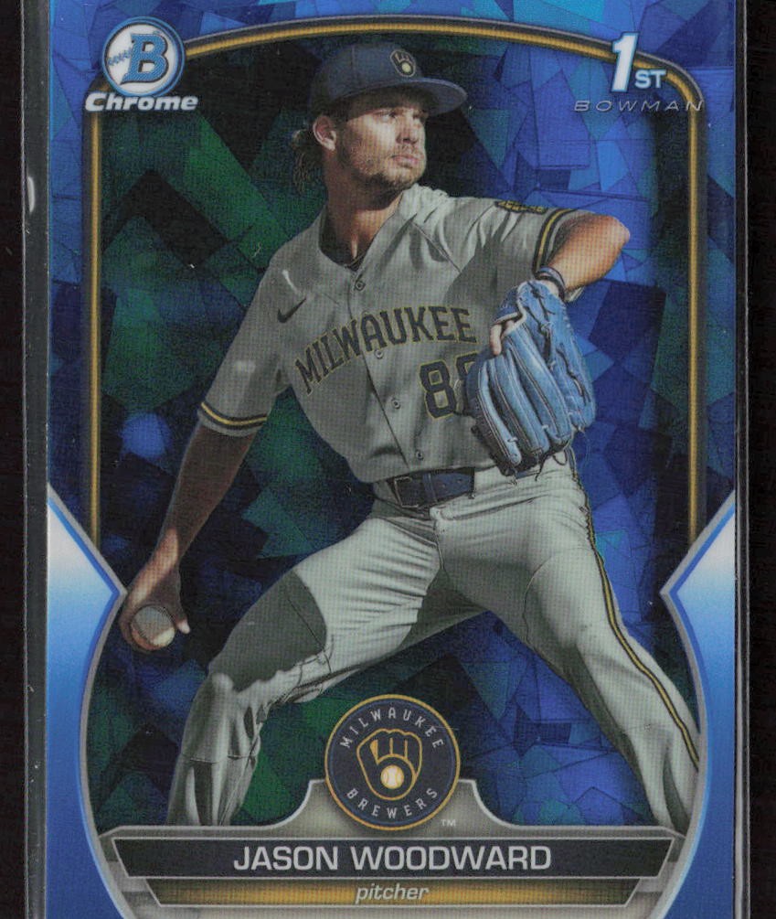2023 Bowman Chrome Sapphire #BDC-97 Jason Woodward