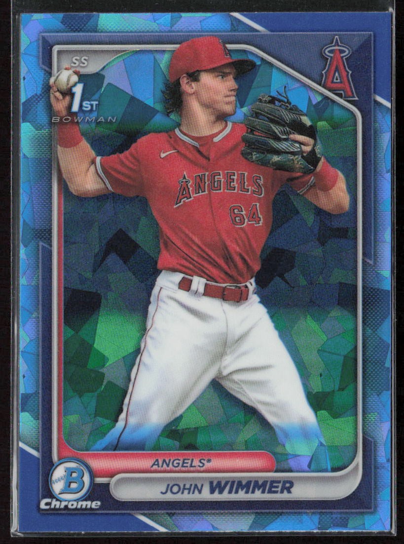 2024 Bowman Chrome Sapphire #BCP-78 John Wimmer