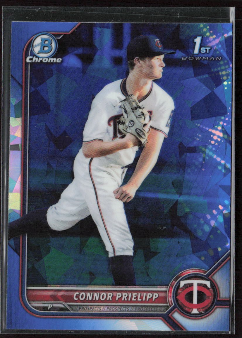 2022 Bowman Chrome Sapphire #BD-8 Connor Prielipp