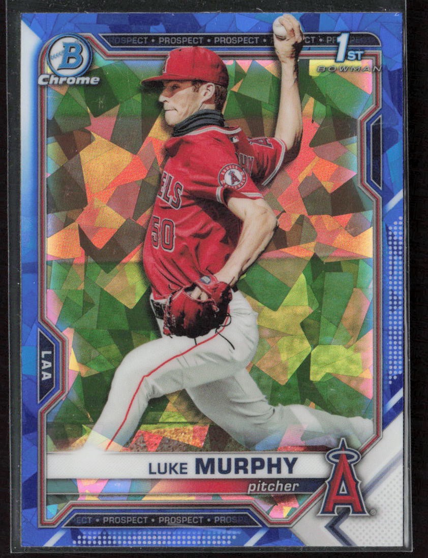 2021 Bowman Chrome Sapphire #BDC-167 Luke Murphy