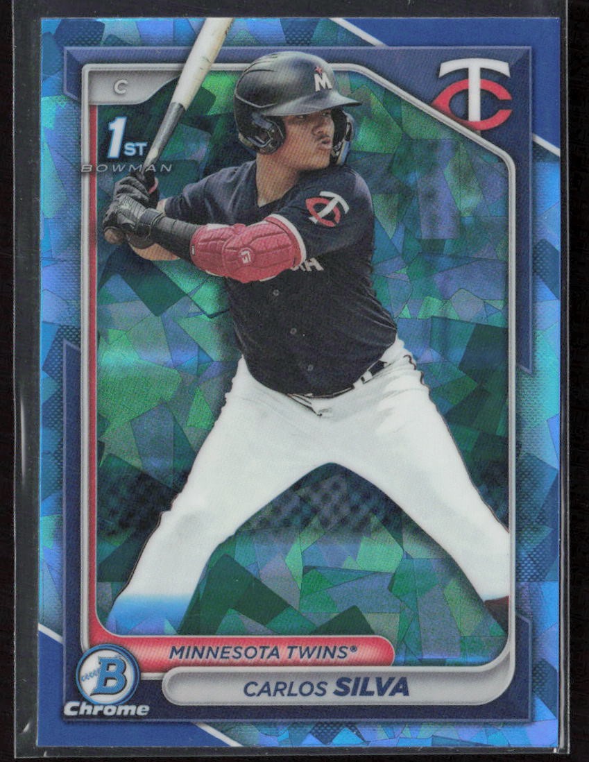 2024 Bowman Chrome Sapphire #BCP-120 Carlos Silva