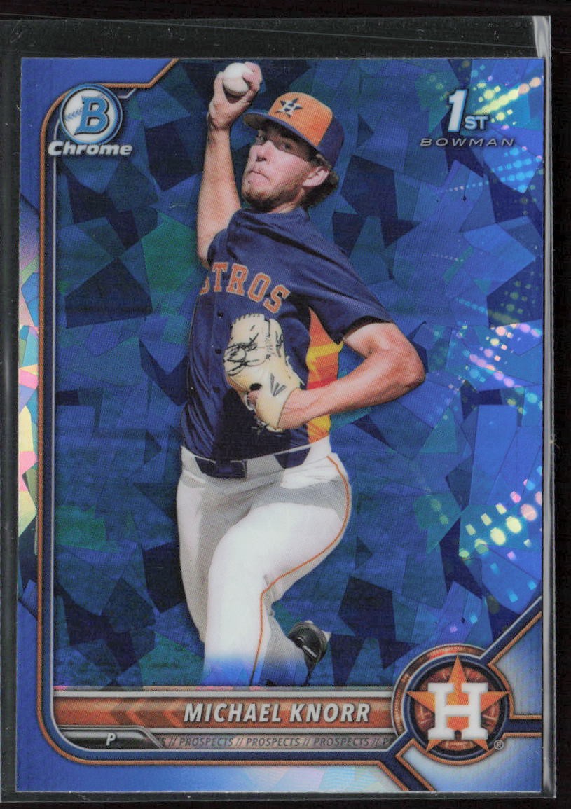 2022 Bowman Chrome Sapphire #BD-120 Michael Knorr
