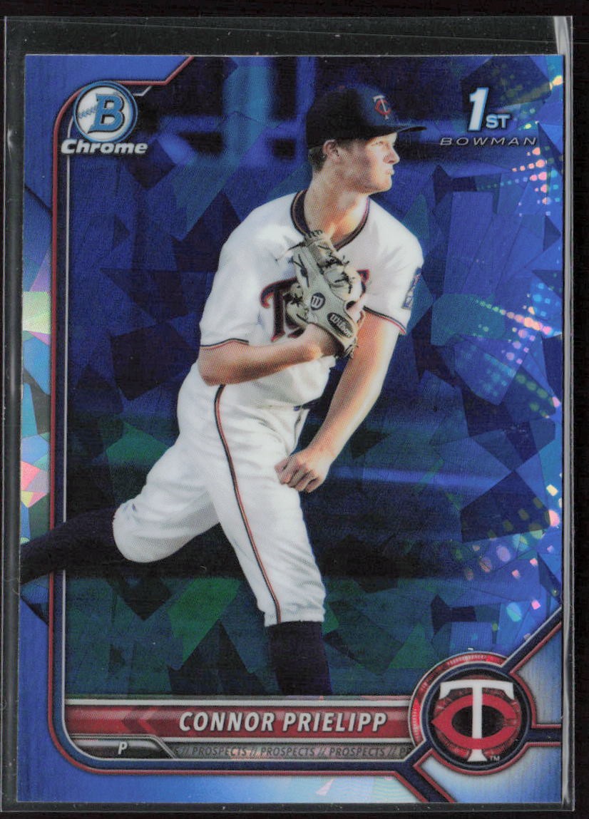 2022 Bowman Chrome Sapphire #BD-8 Connor Prielipp