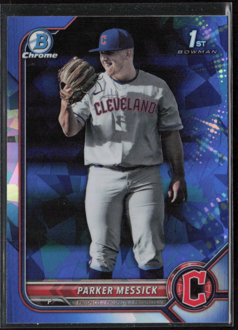 2022 Bowman Chrome Sapphire #BD-71 Parker Messick