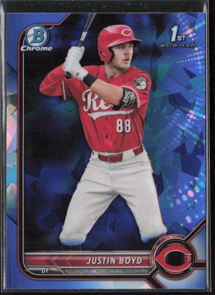 2022 Bowman Chrome Sapphire #BD-13 Justin Boyd