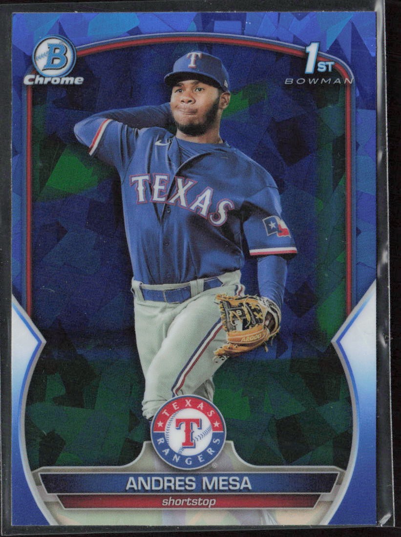 2023 Bowman Chrome Sapphire #BCP-44 Andres Mesa