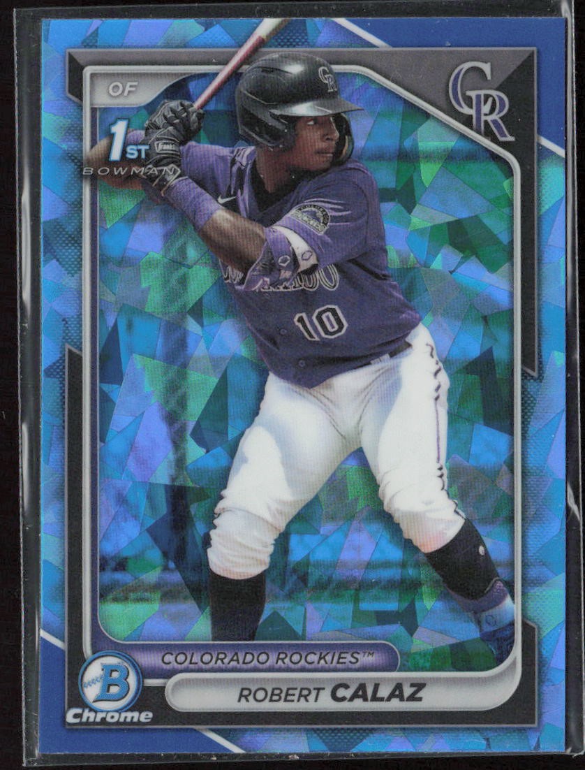 2024 Bowman Chrome Sapphire #BCP-131 Robert Calaz
