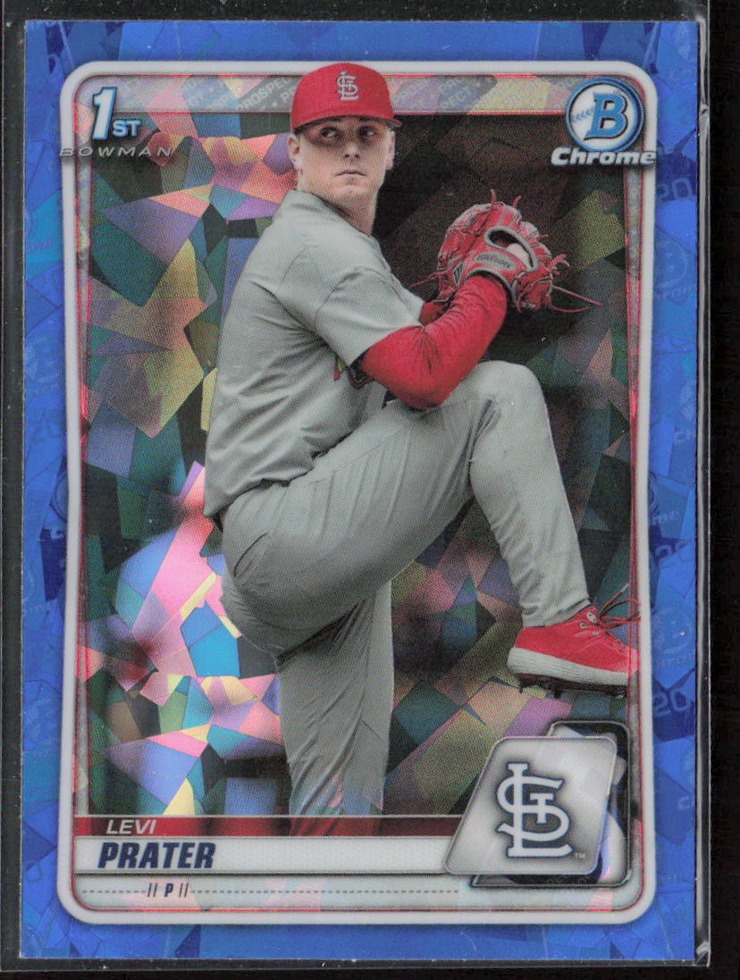 2020 Bowman Chrome Sapphire #BD-125 Levi Prater