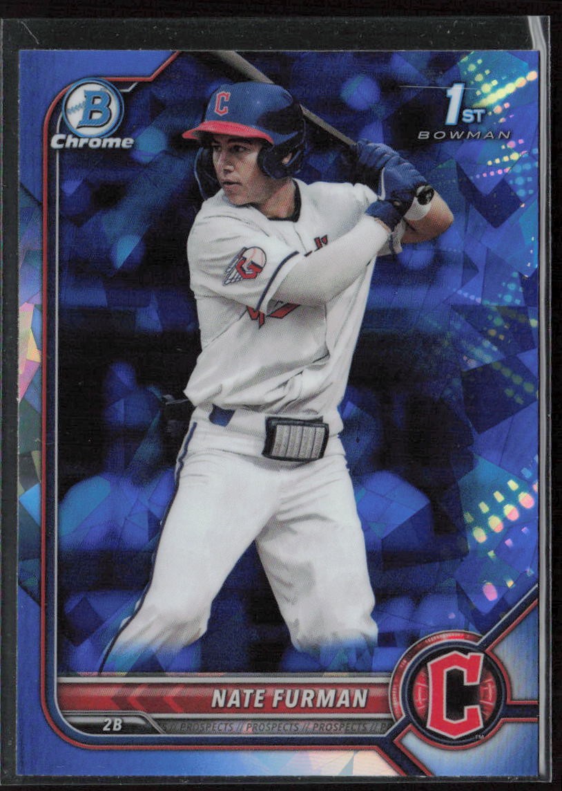 2022 Bowman Chrome Sapphire #BD-182 Nate Furman