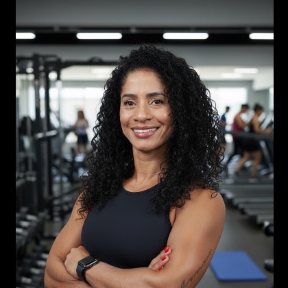 Treinadora Andreza Bitarães