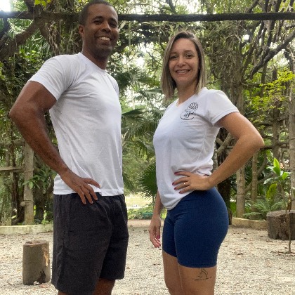 Thabatta Nunes e Thiago Galvão